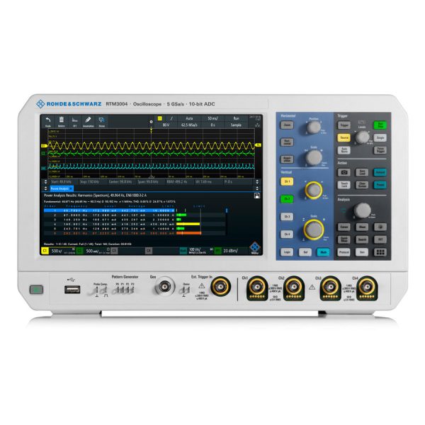 RS RTM 54PKUS MS Osilloscope RTM3000 Series Front - SUKMA Trade Industry